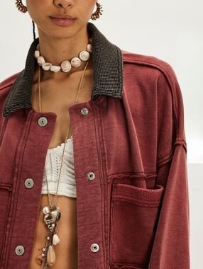 We The Free Cabin Chore Jacket Root Beer S